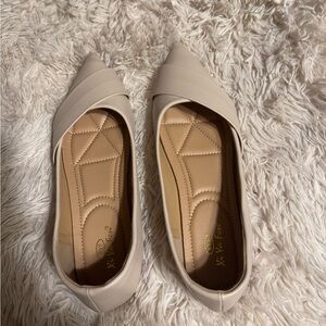 Elegant Cream Flats
